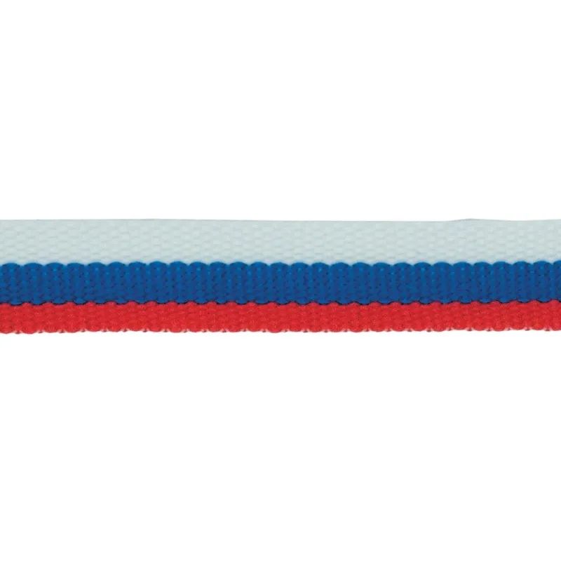 Лента для медалей 10 мм цвет триколор  LN5f