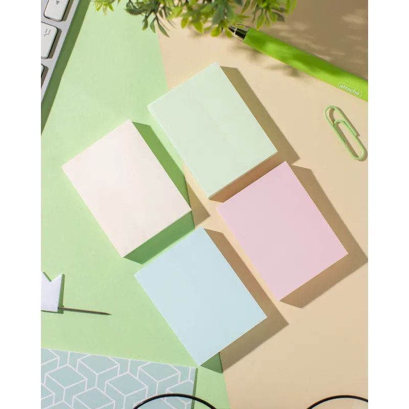 Стикеры ATTACHE с клеев. краем 38x51 компле кт 4 цвета 100л