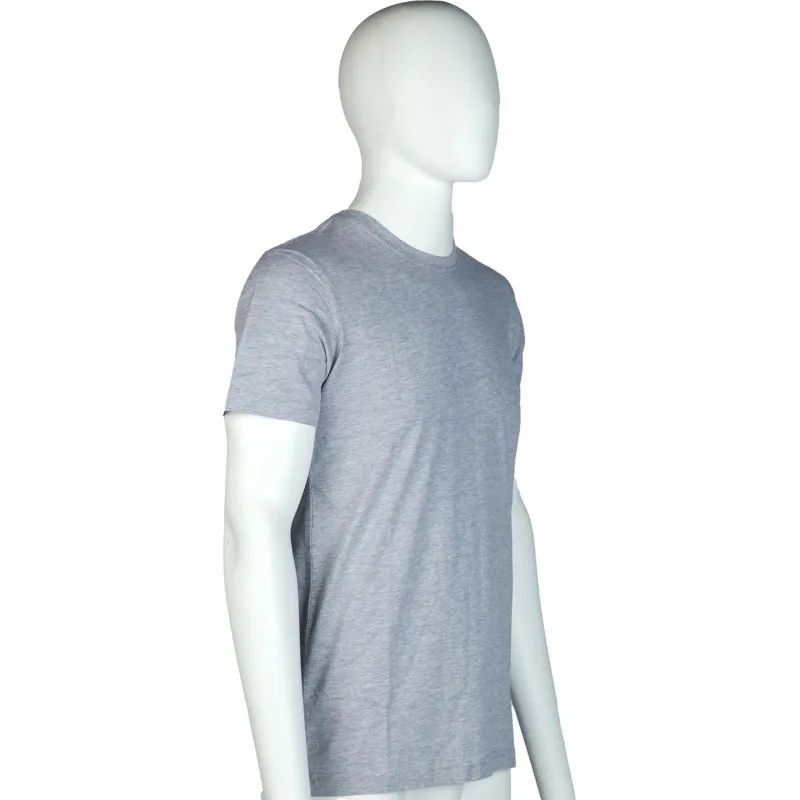 Футболка (160 г.) с кор.рукавом серый меланж (XL)