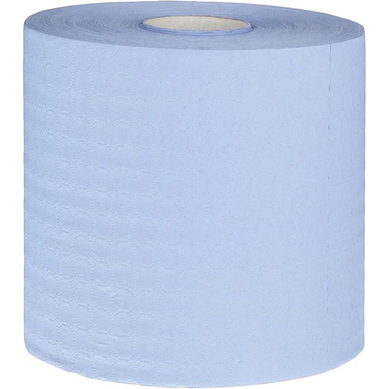 Бумага протирочная Luscan Prof 2сл 1000лx1рул/уп 360м голубая с перфорацией