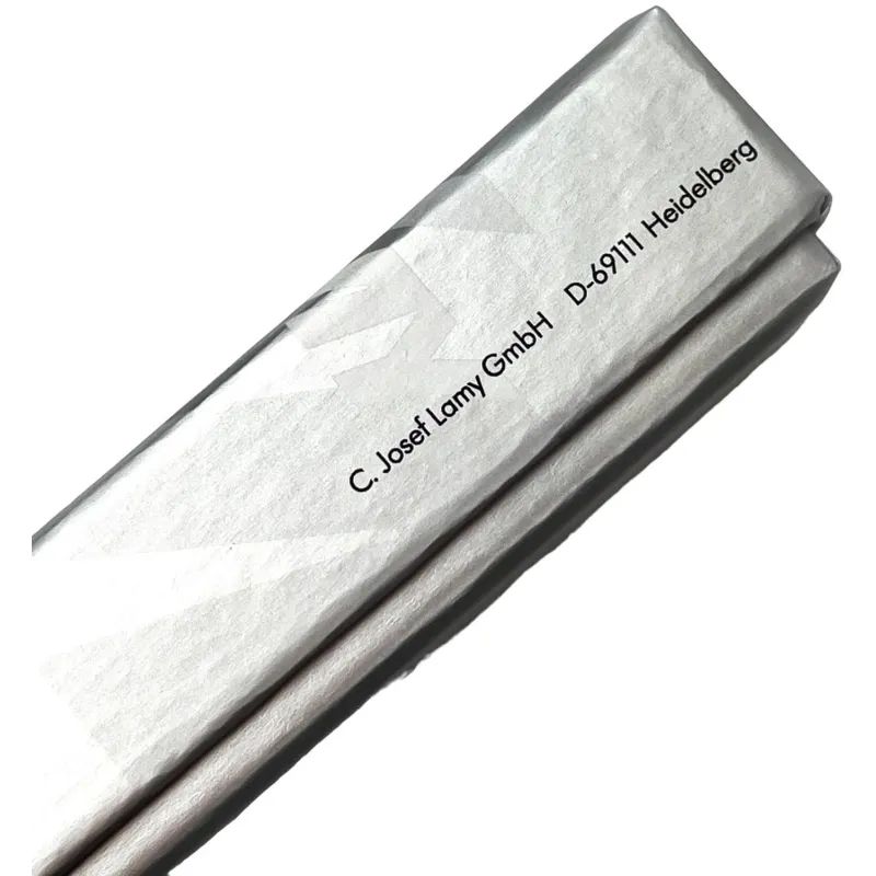 Ручка шариковая автоматическая LAMY 206 logo, Матовая сталь, M16, 4026752