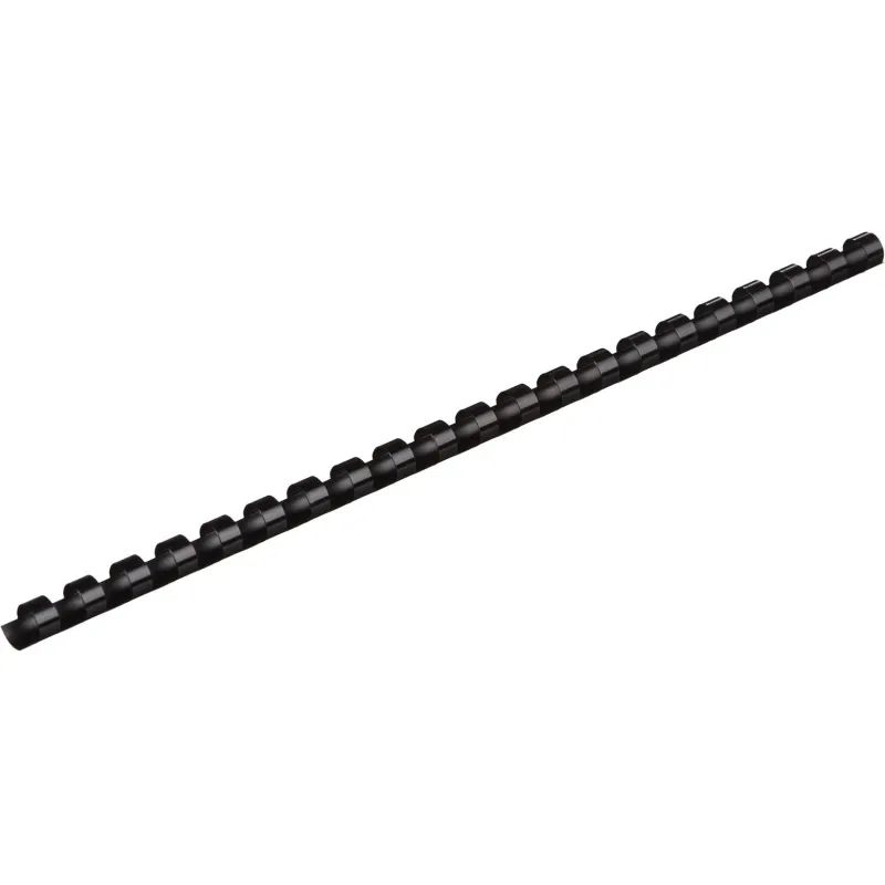 Пружины для переплета пластиковые Promega office 10мм черные 100шт/уп.