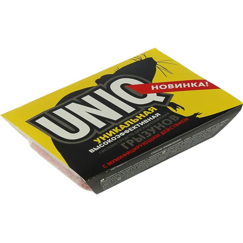 Средство от грызунов UNIQ гель 150г+гранулы 100г UN250