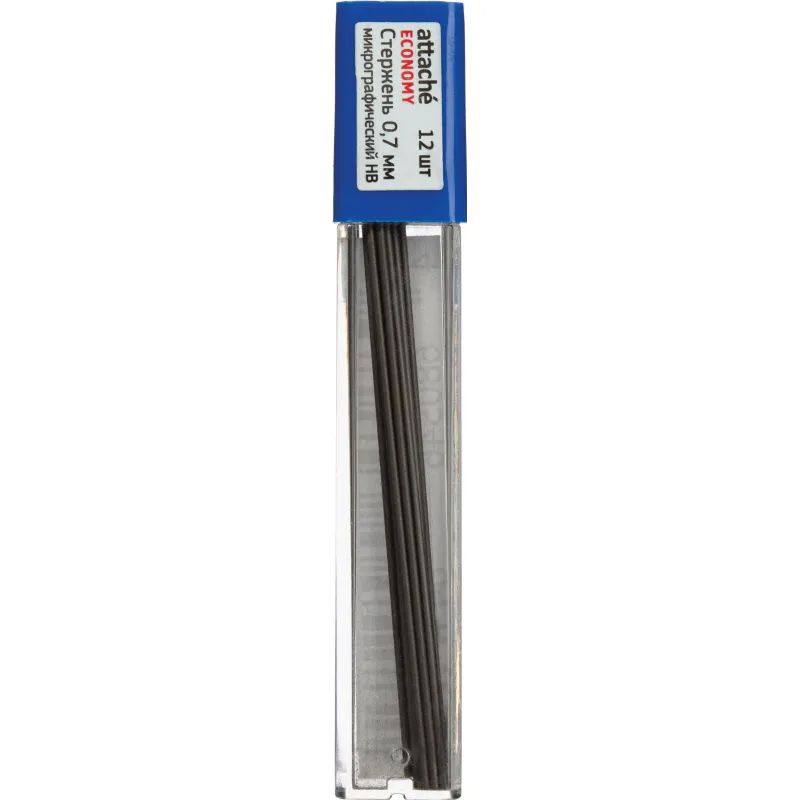 Стержень микрографический 0,7 Attache Economy HB 12 грифелей