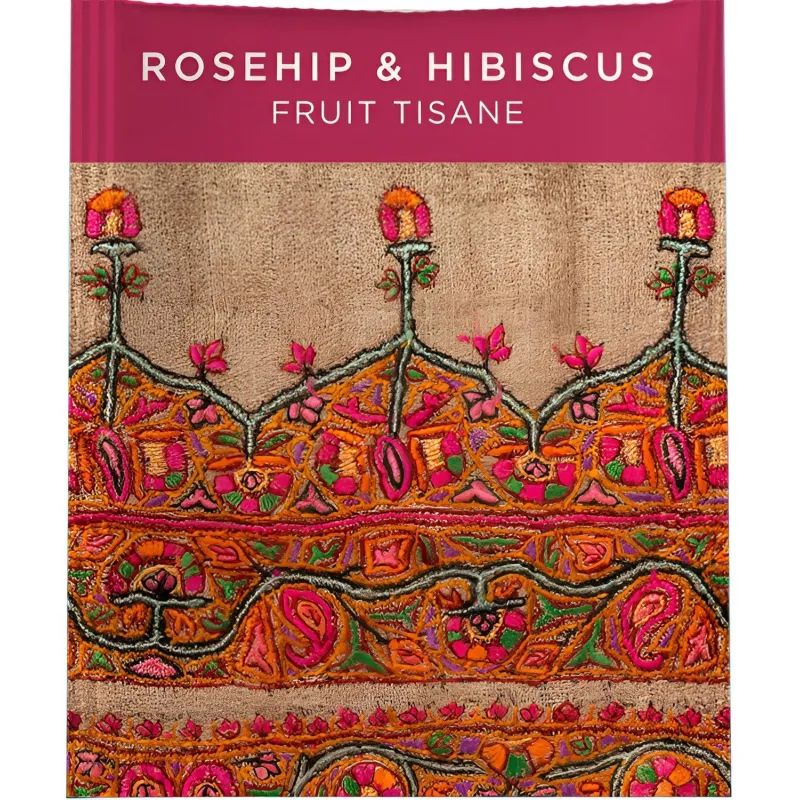 Чай Newby Шиповник и Гибискус травяной 25 пакетиков