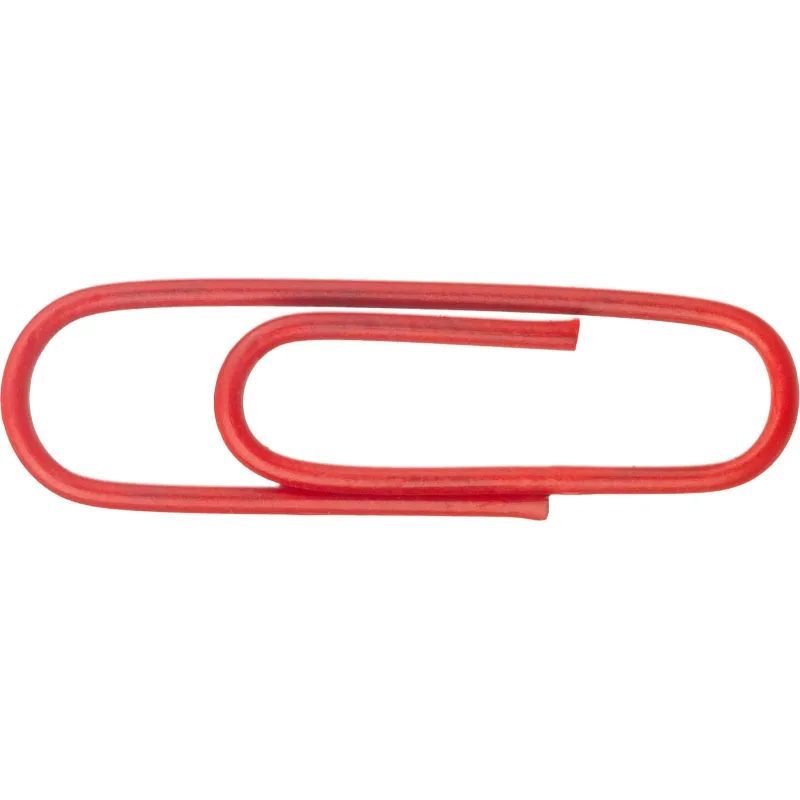 Скрепки Attache с полимерным покрытием,28 мм,разноцветные, 100 шт/уп