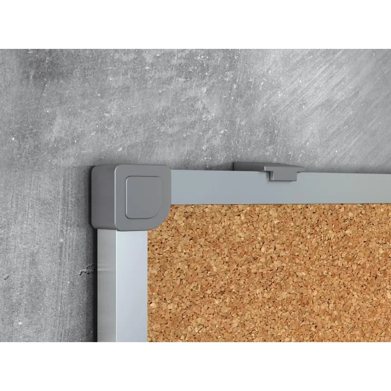 Доска пробковая 90х120 алюмин. рама ATTACHE