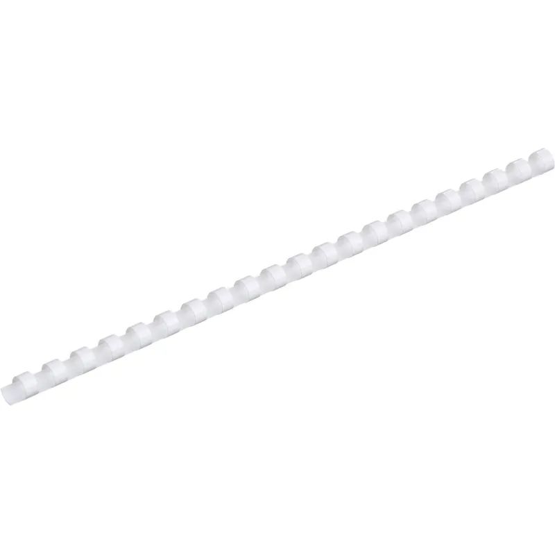 Пружины для переплета пластиковые Promega office 10мм белые 100шт/уп.