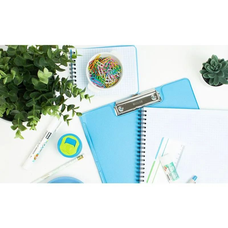 Скрепки Attache с полимерным покрытием,28 мм,разноцветные, 100 шт/уп