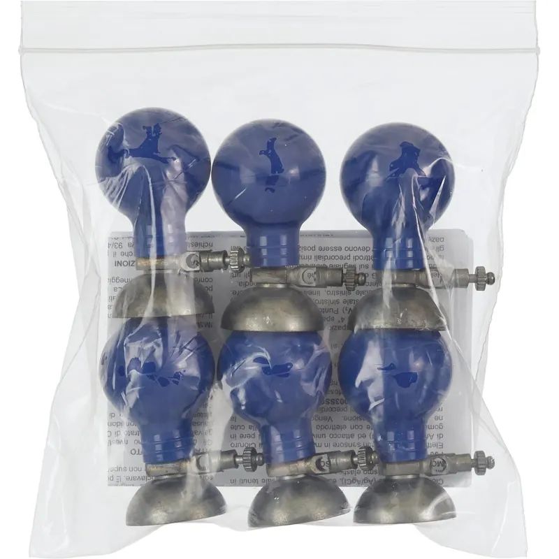 Электроды для ЭКГ многораз. D 30 грудные комплект 6 шт Fiab F9009SSC