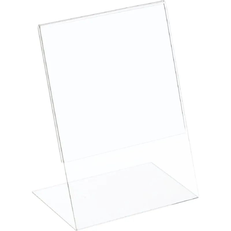 Ценникодержатель настольный из акрила верт L-образная ACR-PRICERA5, 1шт/уп