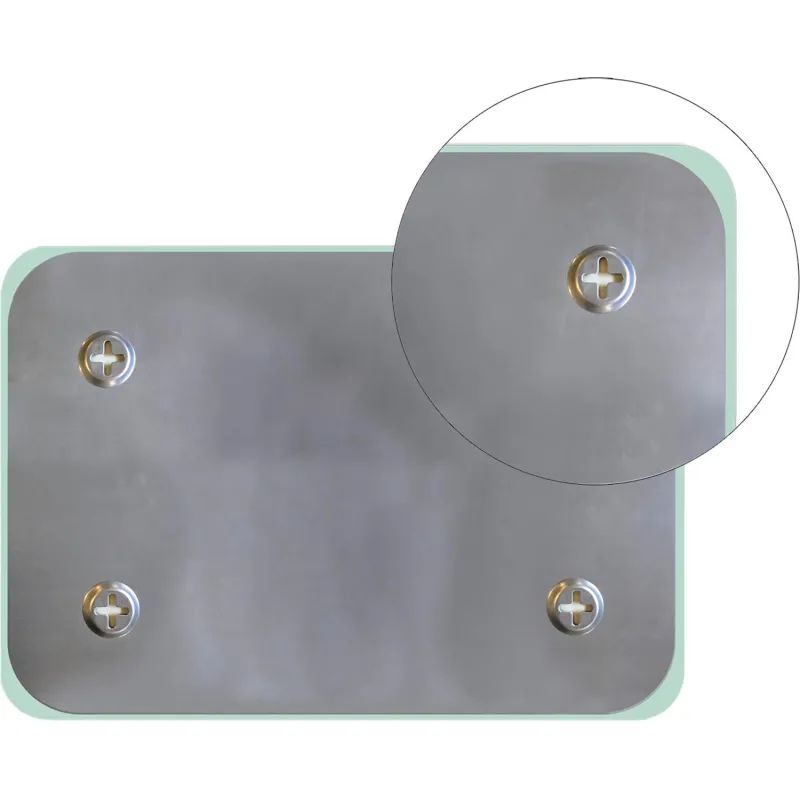 Доска стеклянная магнитная Attache, белый 600х900