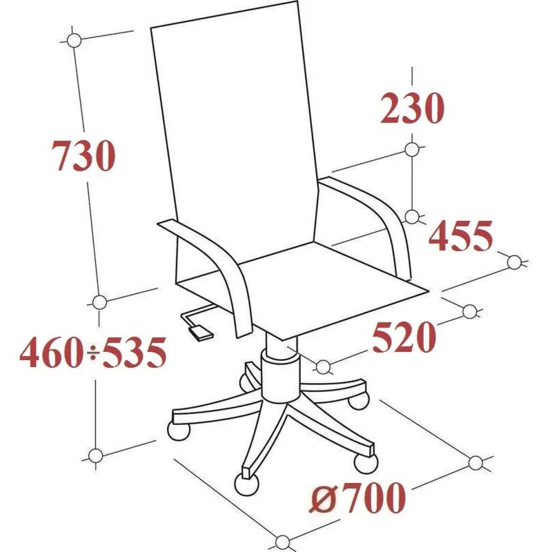 Кресло BN_Hg_EChair-578 TC сетка/ткань черный, пластик черный