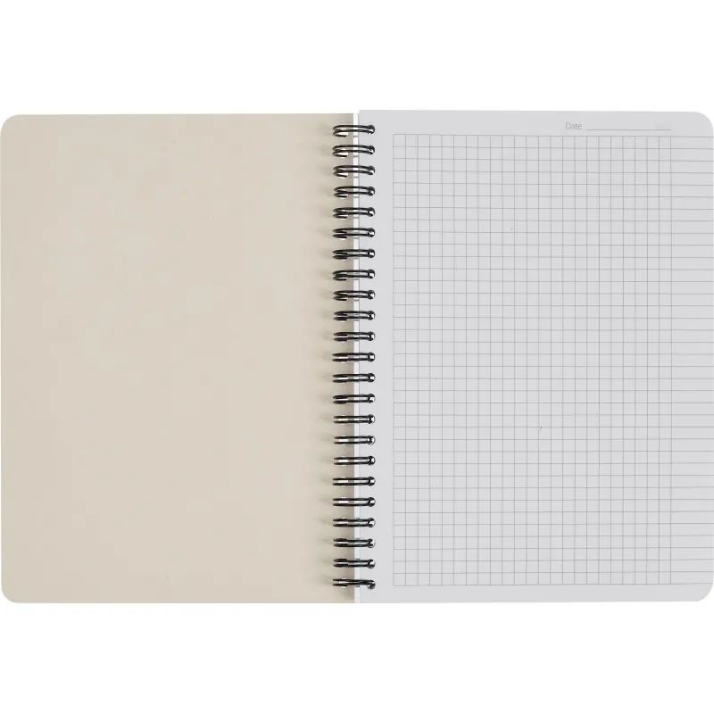 Тетрадь общая №1 School Волк 96л., пластиковая обл., запечат.лист, пружина