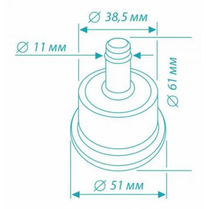 Набор заглушек для крестовины VB_Echair 5шт/уп FootSet35