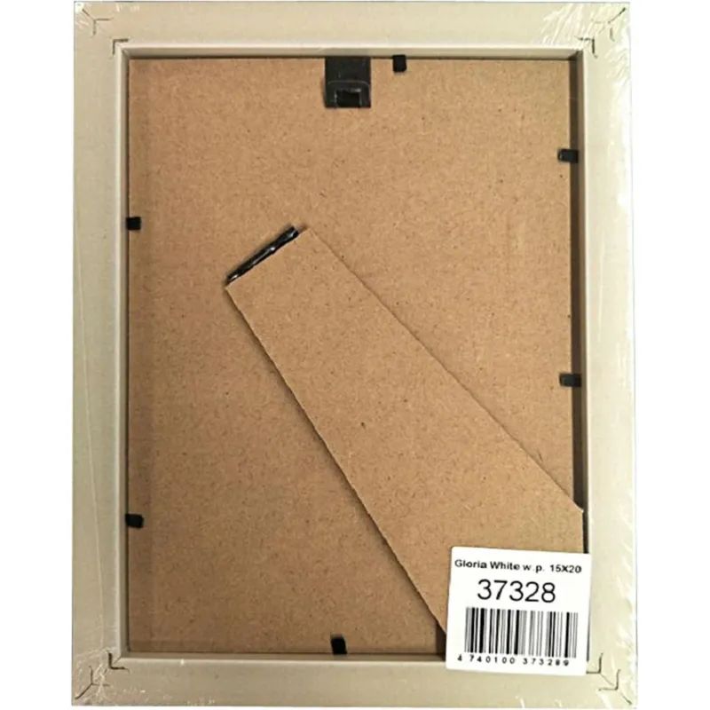 Рамка пластиковая с паспарту Gloria White 15x20 37
