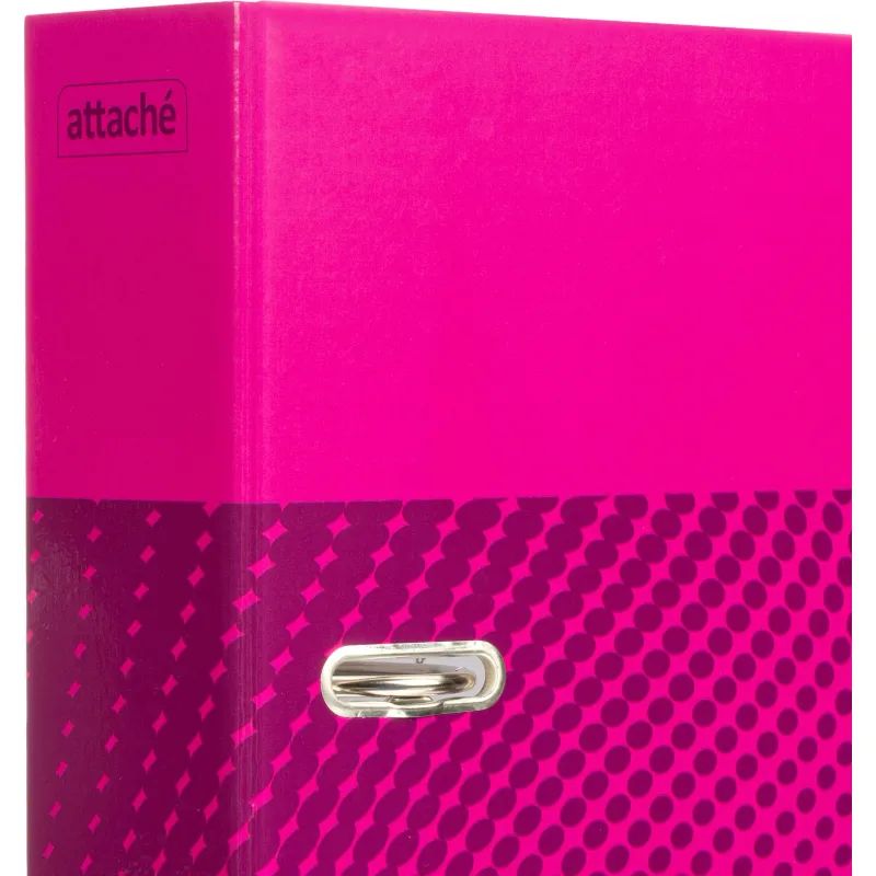 Папка-регистратор Attache Digital, розовый. лам.карт./бум.,75мм