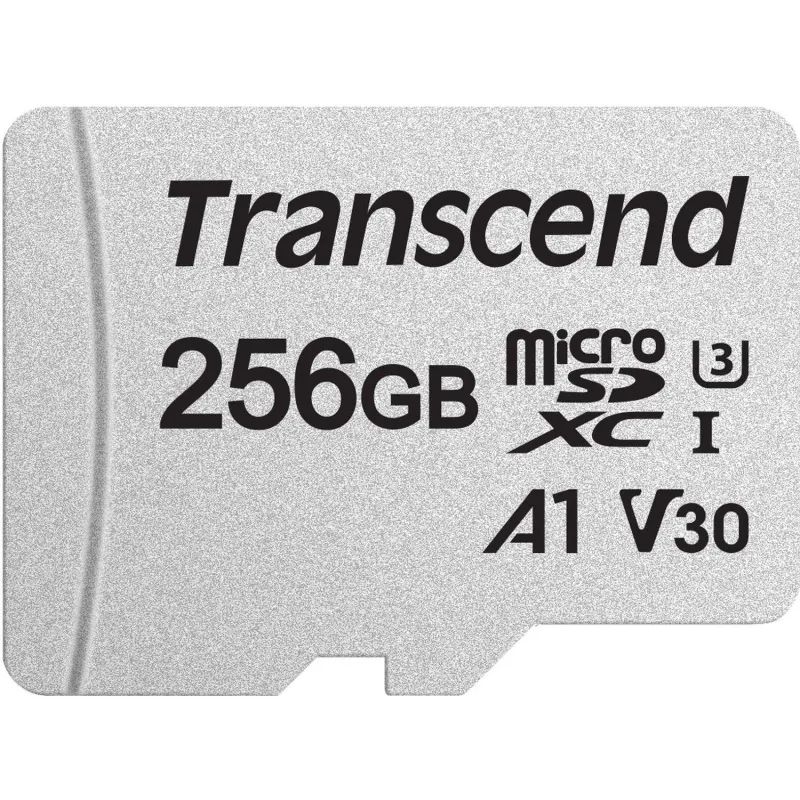Карта памяти Transcend 300S microSDXC 256Gb UHS-I Cl10 +ад, TS256GUSD300S-A