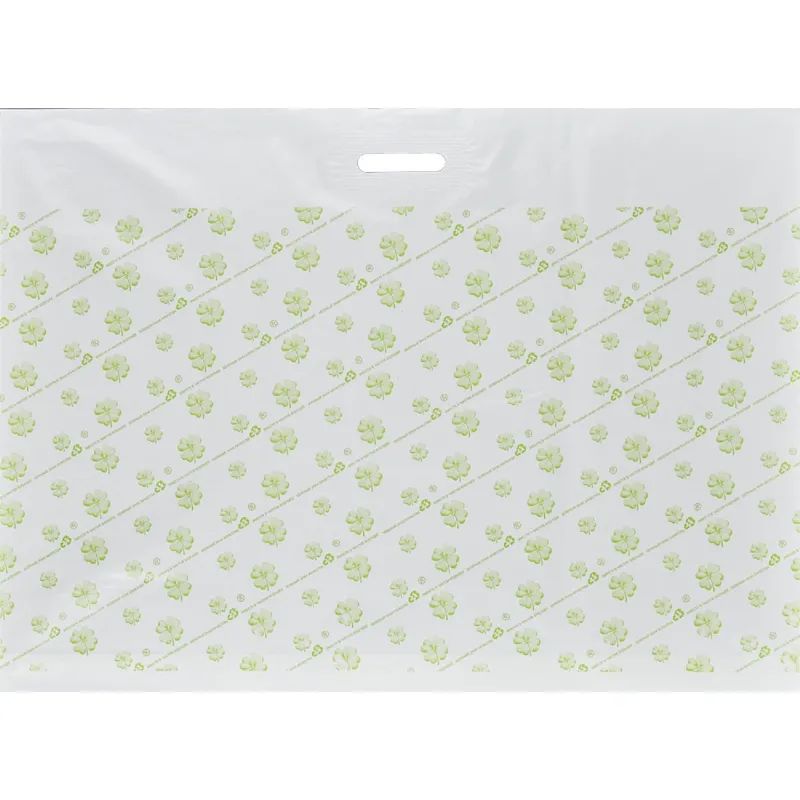 Пакет с вырубной ручкой 60x80 см, 70 мкм, с рисунком, 20 шт/уп.