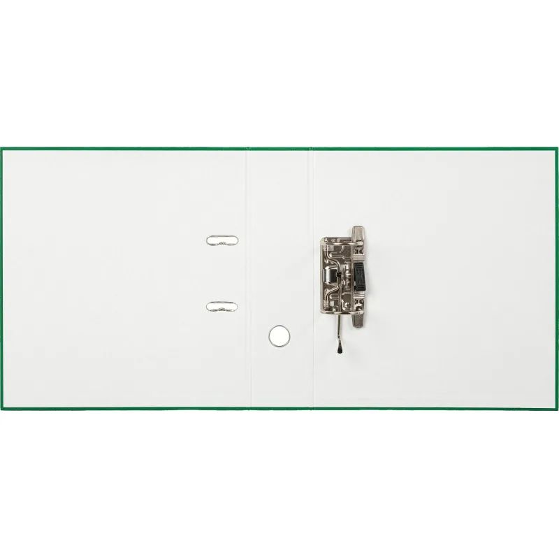 Папка-регистратор с арочн.мех.Attache Экономи 80 мм,зеленый,ПБП1,карм.кор