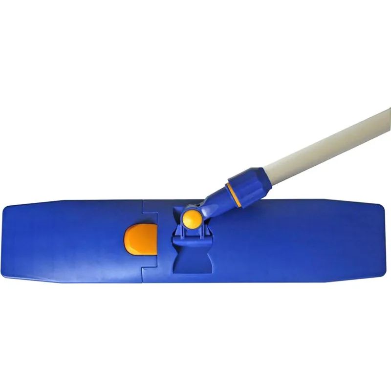 Швабра флаундер для пола пластик 50х10см в сборе без насадки