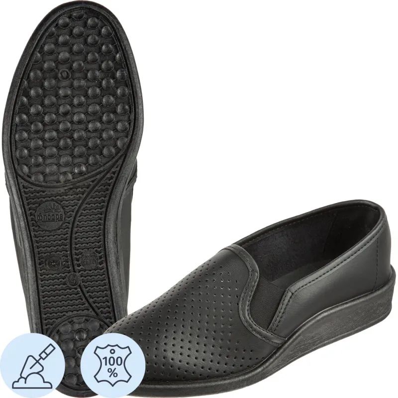 Туфли Таня жен.нат.кожа черные(р.39)(255) (55-01/55110105)