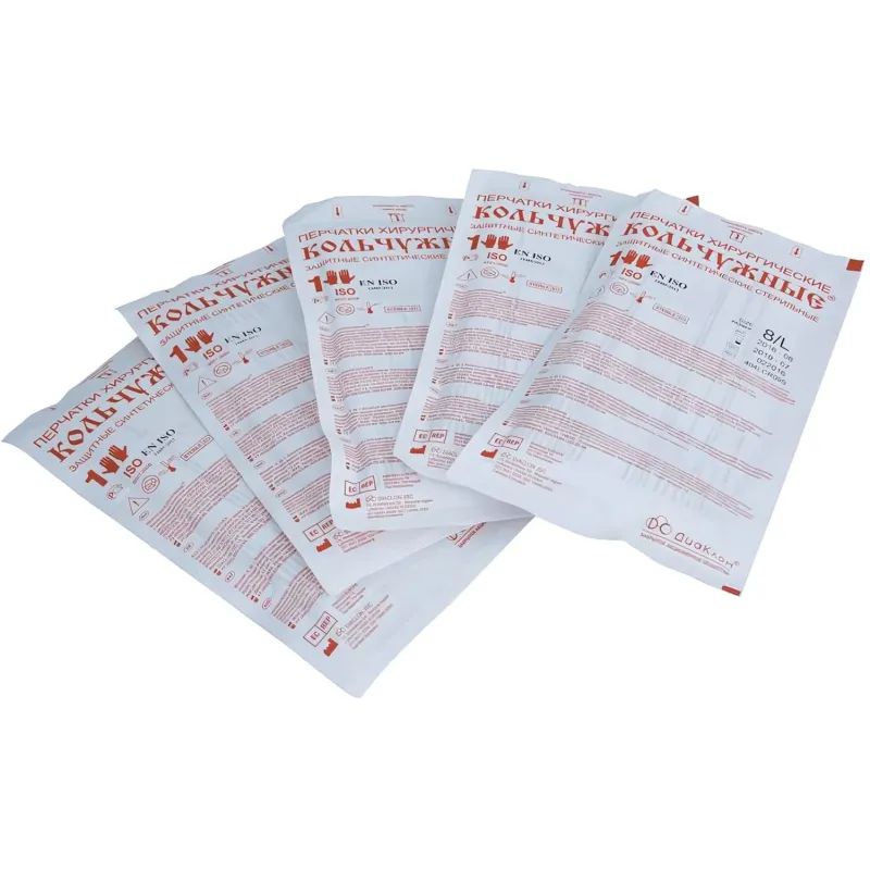 Мед.хирург. перчатки стерил. кольчужные  (M), ДиаКлон