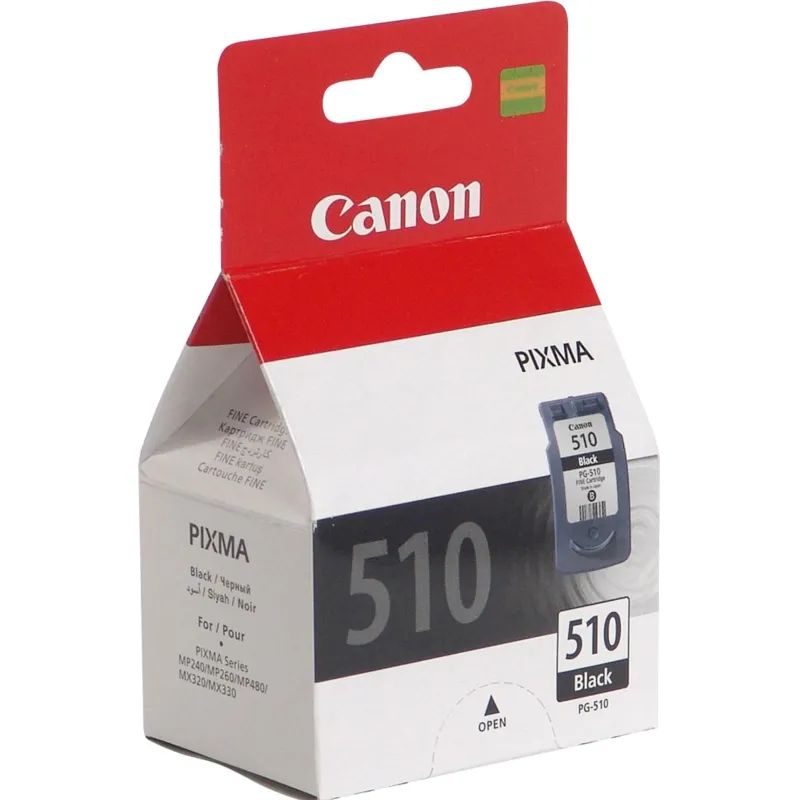 Картридж струйный Canon PG-510 (2970B007) чер для МР240/250/260/270/490/230