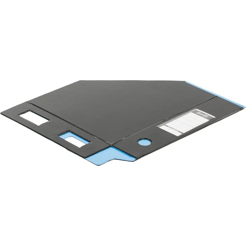 Лоток вертикальный 70мм складной Модерн голубой