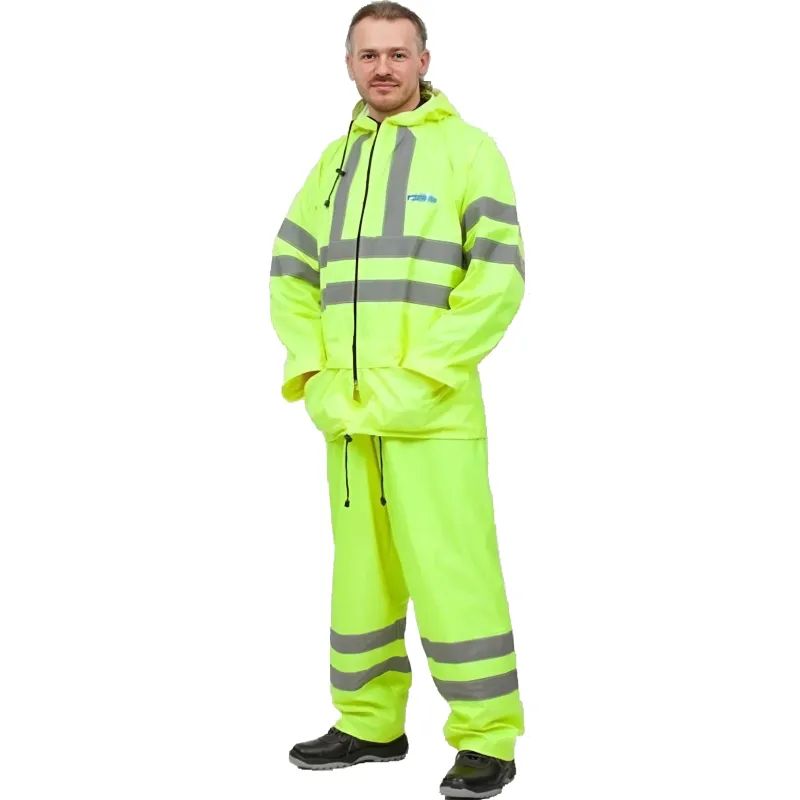 Костюм влагозащитный сигнальный ПВХ Ext-V лим СОП 48-50/170-176