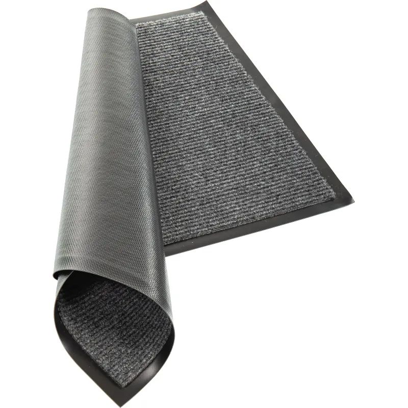 Коврик входной влаговпитывающий КОМФОРТ 60х90 см серый