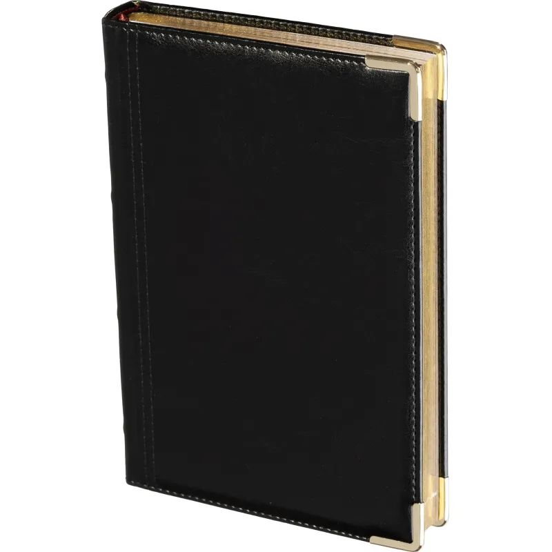 Ежедневник полудатированный А5+, 208л, BOSS черный 3-404/267