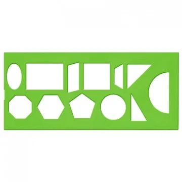 Трафарет геометрических фигур &#039;ТТ11