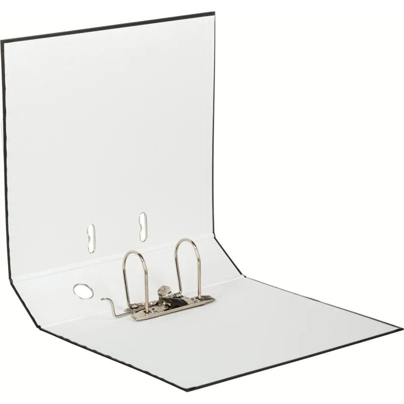 Папка-регистратор 80 мм Attache , черный Экономи,ПБП1,карм.кор