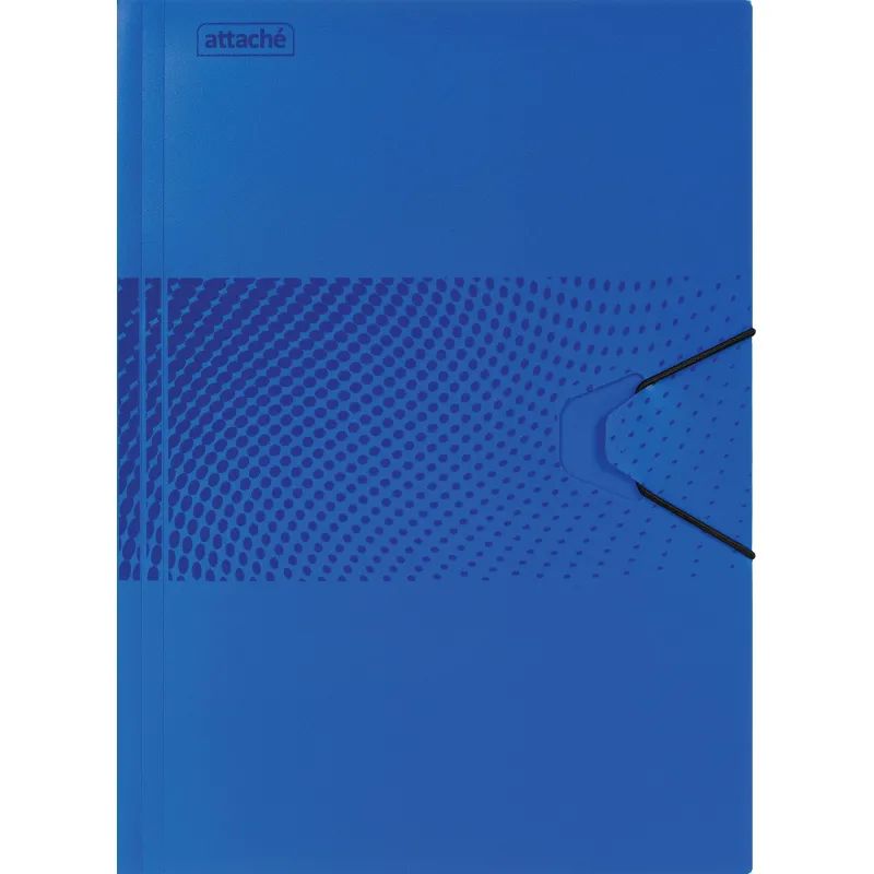 Папка на резинках Attache  Digital, синий