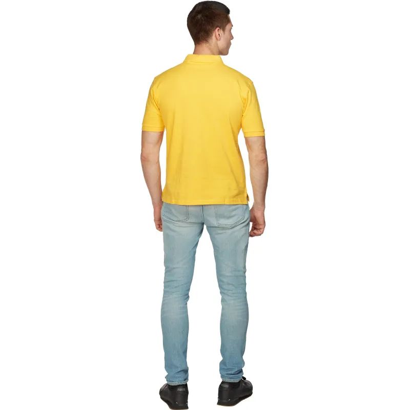 Рубашка Поло (190г.) кор.рукав желт.(XL)