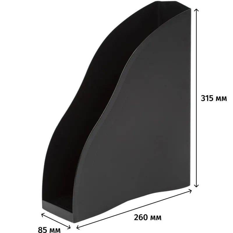 Лоток вертикальный   Attache 85мм Космос черн