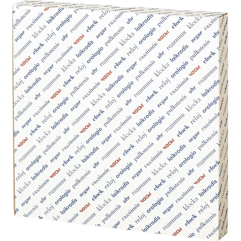 Часы настенные Troyka модель88, диаметр 310мм,  пластик 88880882