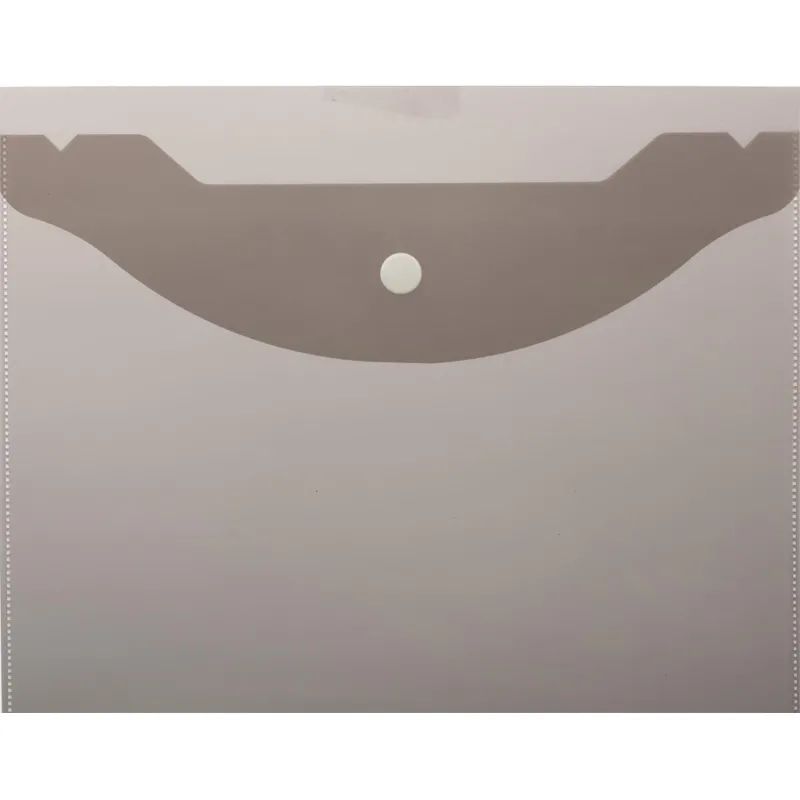 Папка-конверт на кнопке А5,190x240мм,Attache, 180мкм, 10шт.уп , ассорти