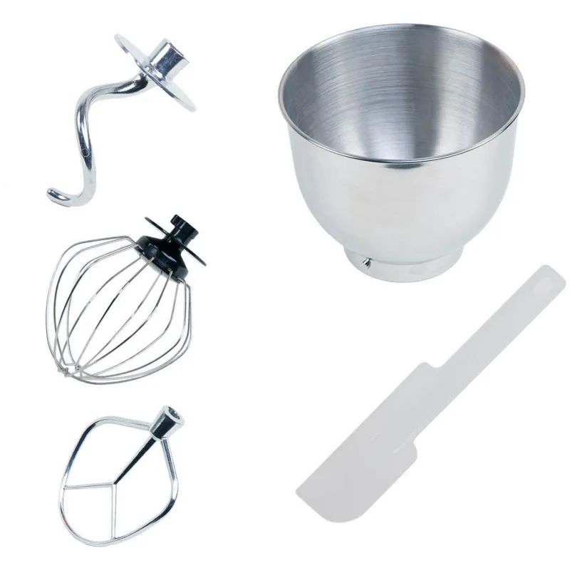 Миксер Kitfort КТ-1308-1,планетарный, красный, 600 Вт, 4,2 л,пластик