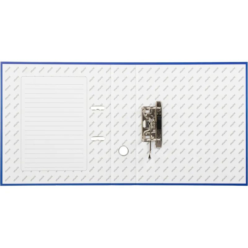 Папка-регистратор Attache  Digital, синий лам.карт./бум.,75мм