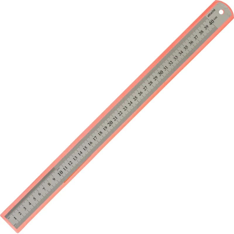 Линейка металлическая 40 см Attache