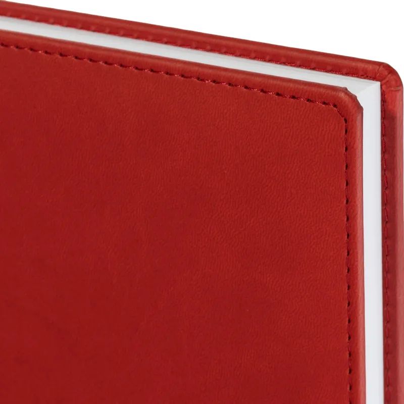 Ежедневник недатированный красный,А5,143х210мм,176л,ATTACHE Сиам