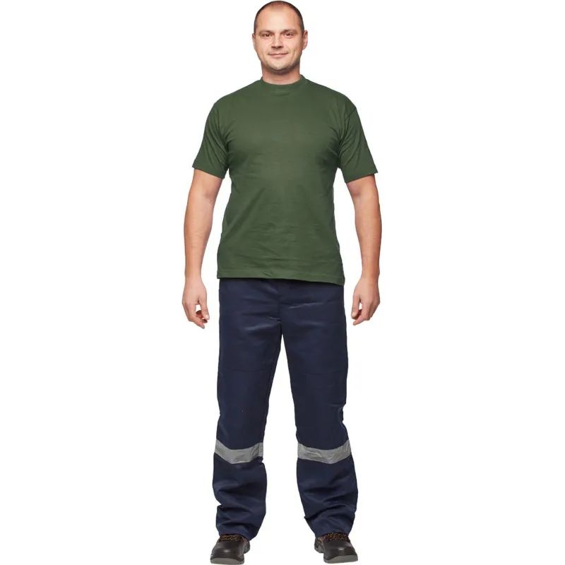 Футболка (160 г.) с кор.рукавом т.-злн.(S)