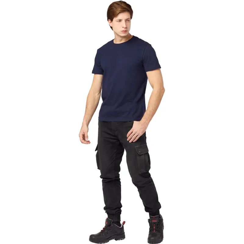 Футболка (160 г.) с кор.рукавом т.-син.(XXL)