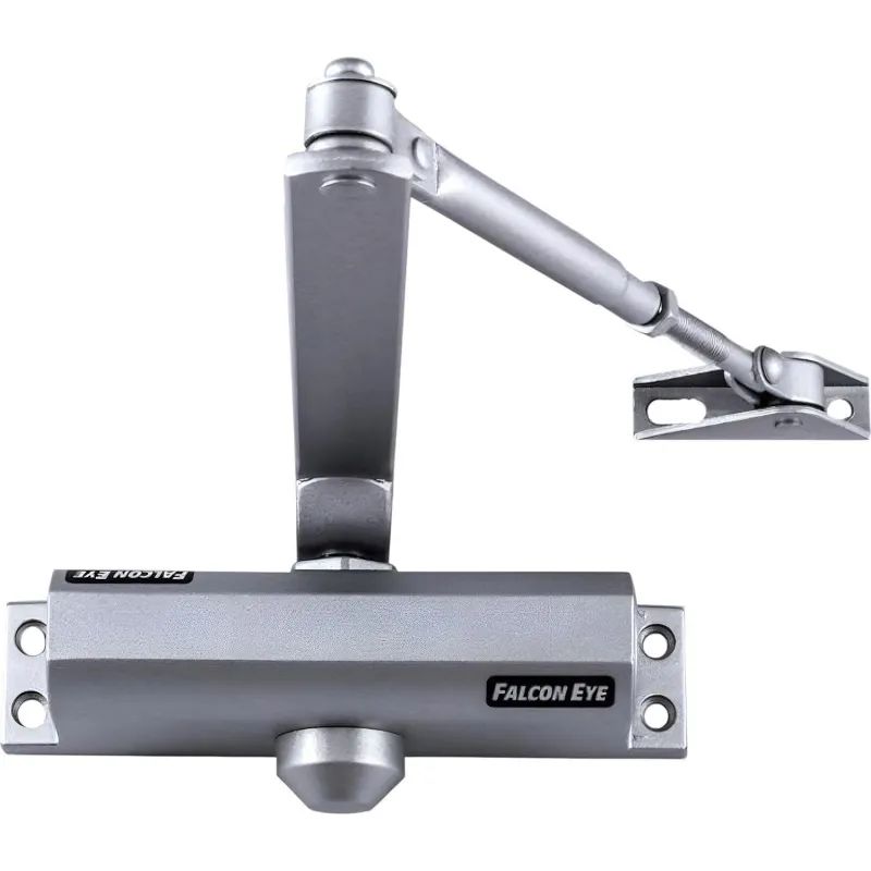 Доводчик на дверь FE-B5W, серебро, 85-120 кг.