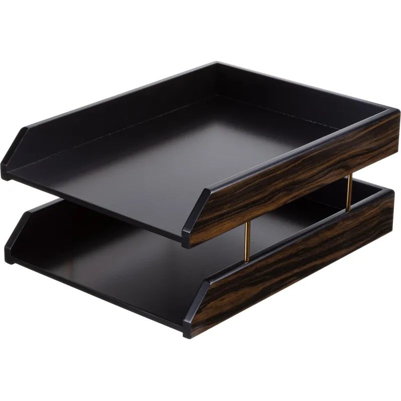 Набор настольный MDF 8FE-1A на 8 предметов, ламинат, черное дерево