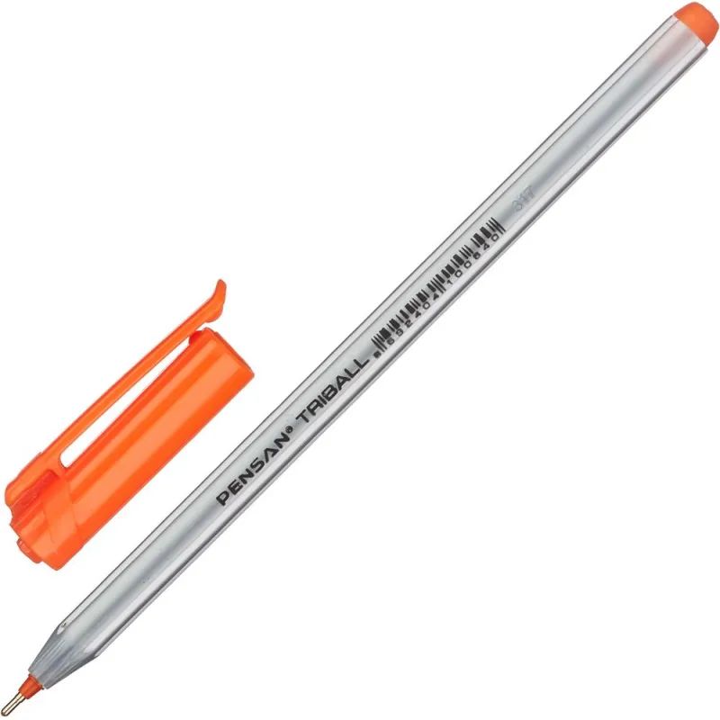 Набор шариковых ручек неавт. PENSAN TRIBALL набор8цв,1,0,масл,1003/PVC8