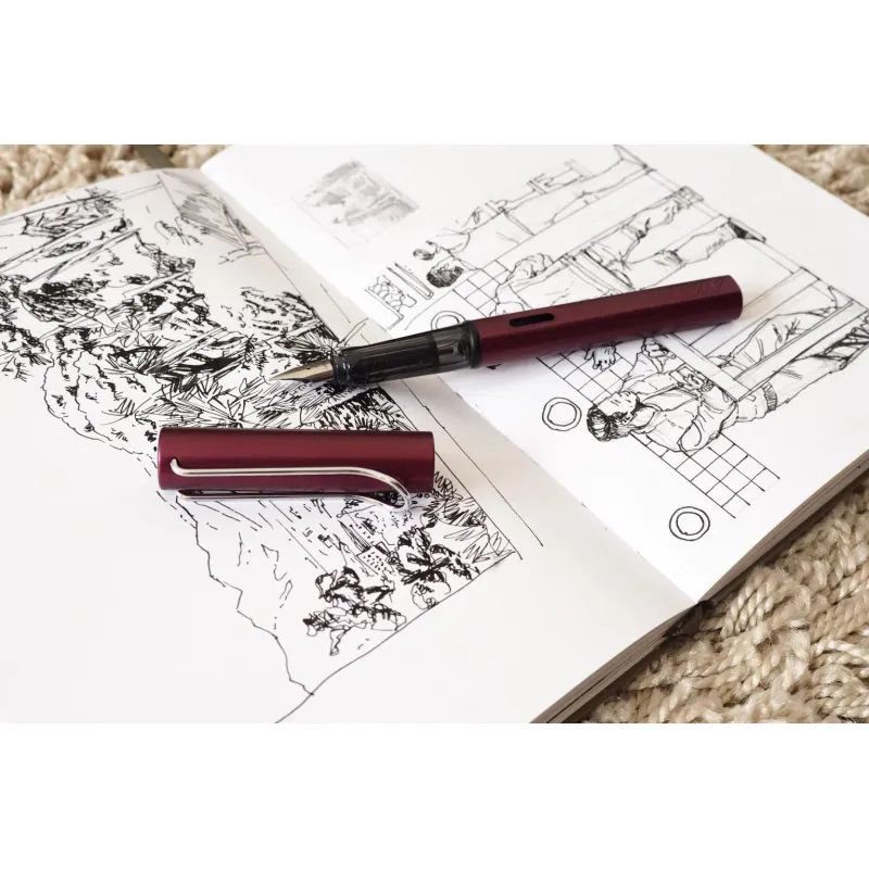 Ручка перьевая LAMY 029 al-star, Пурпурный, F, 4000330