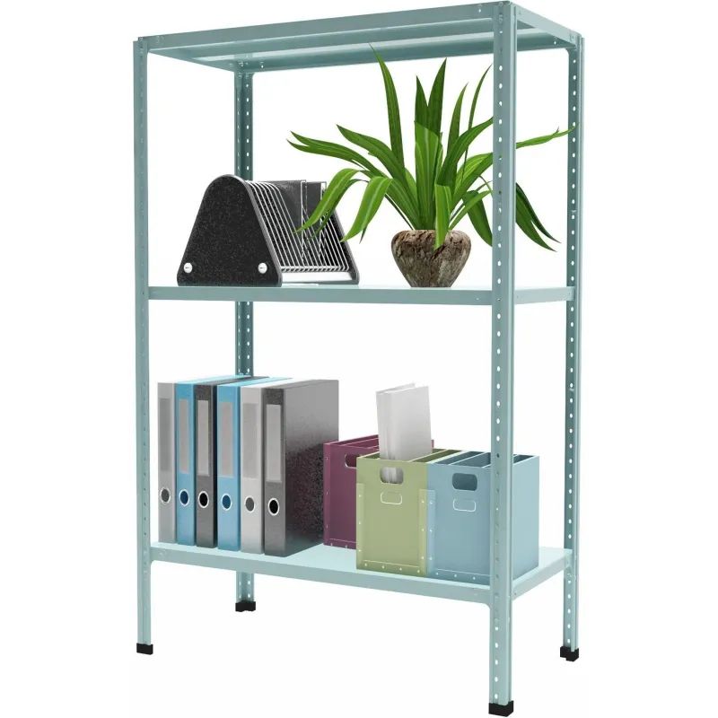 Стеллаж металлический P_МС-133 с 3-мя полками 700х300х1000